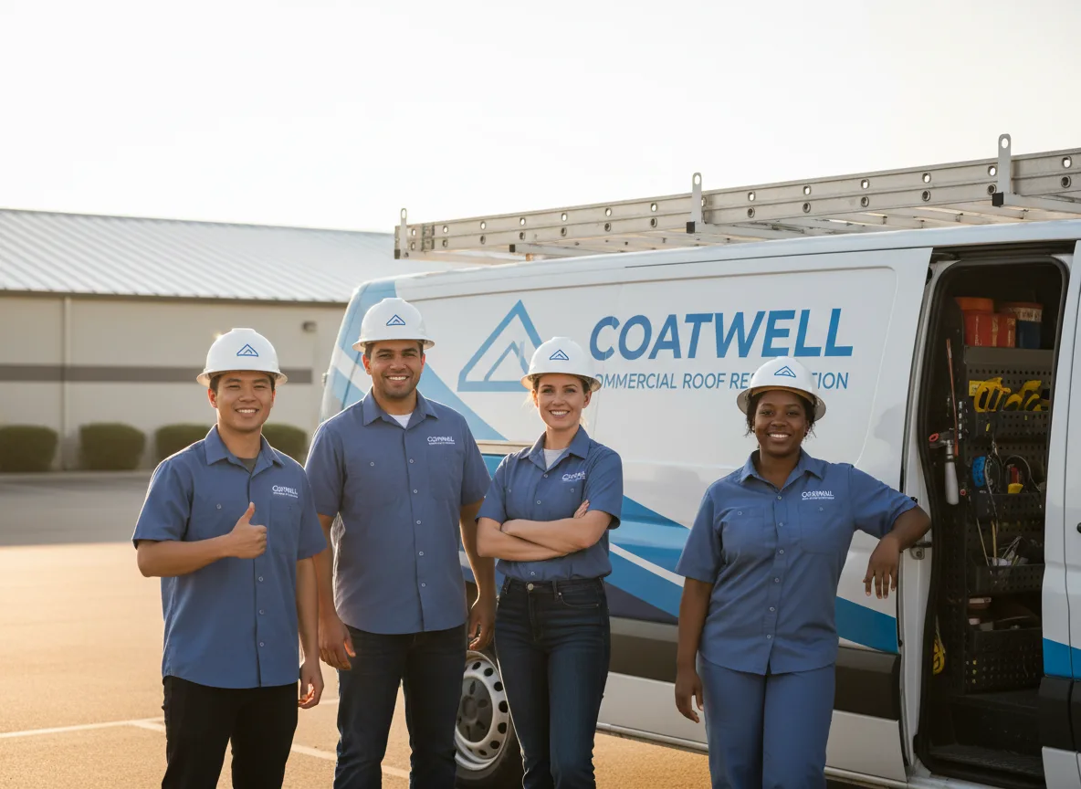 Commercial roof coating company in Fairland, MD